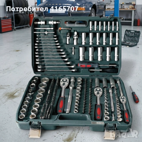 Гедоре Stark's от 216 части - пълен комплект инструменти за домашна и професионална употреба, снимка 2 - Гедорета - 53978378