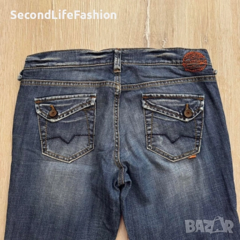 Дамски дънки Hugo Boss Orange Liffy 16561, размер W30 W32, сини, снимка 5 - Дънки - 52574302