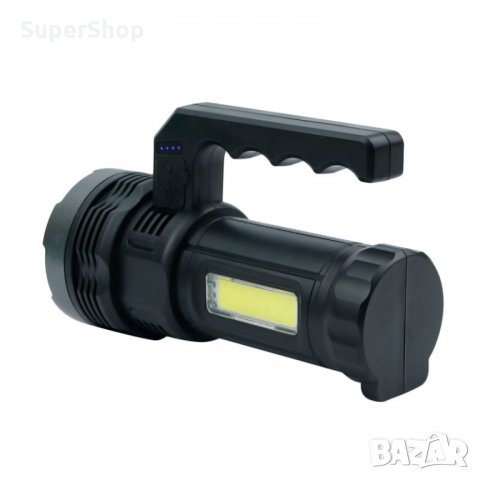 LED соларен фенер със соларно зареждане и панел COB светлина, снимка 4 - Къмпинг осветление - 35015171