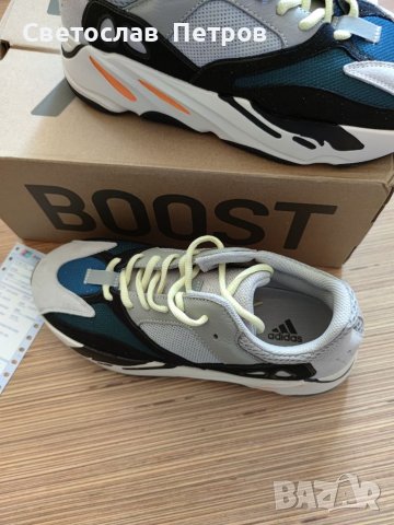 Yeezy Boost 700 перфектни нови обувки adidas с фактура размер 43 43 1/3, снимка 3 - Маратонки - 36676426