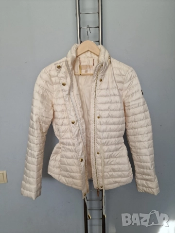 Страхотно дамско пухено яке MICHAEL KORS размер S , снимка 9 - Якета - 52354782
