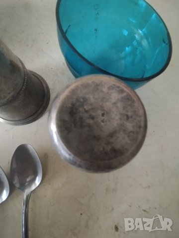 Съд за хайвер ,сладко арт деко, снимка 5 - Антикварни и старинни предмети - 42727047