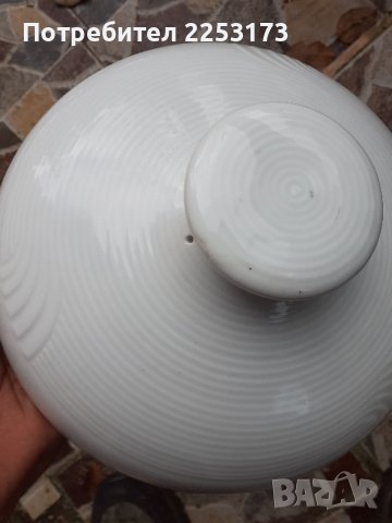 Порцеланов капак за супник 22см, снимка 3 - Декорация за дома - 44240360