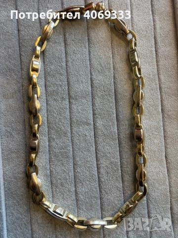 Златен ланец 126.66гр 14к 62см, снимка 5 - Колиета, медальони, синджири - 53910552