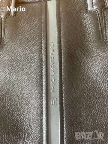 Piquadro мъжка кожена чянта, снимка 2 - Чанти - 49604258