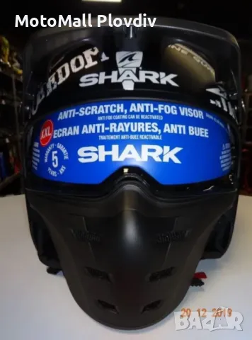 Shark x-drak каска мото off-road чопър рокер размери m l xl xxl нови, снимка 2 - Аксесоари и консумативи - 49315505