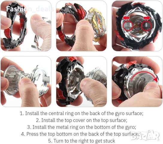 Нов комплект от  4 броя комплект бойни спинери за деца Подарък, снимка 4 - Други - 42242174