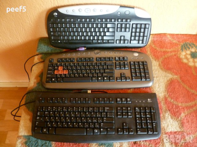 Лот клавиатури за настолен комп., снимка 1 - Клавиатури и мишки - 40726623