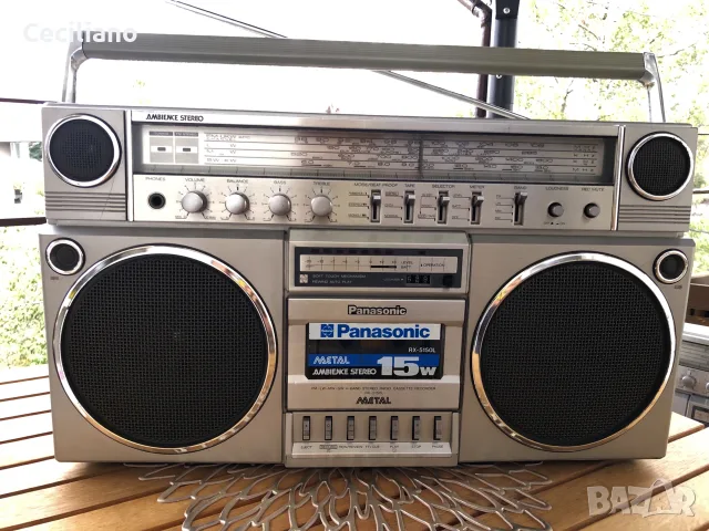 Panasonic RS-5150LS
Matsushita Electric – радиокасетофон 