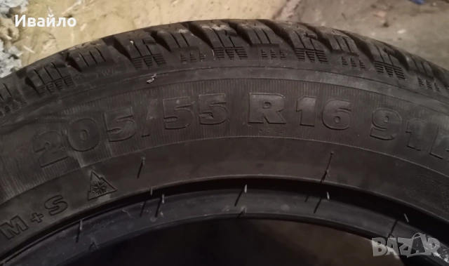 Продавам 1 брой зимна гума 205.55.16 дот 2021 Kormoran , снимка 2 - Гуми и джанти - 54075730