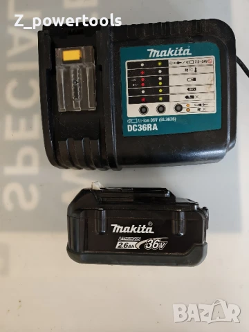 makita батерия 36 волта и зарядно