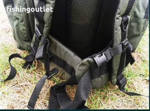  Раница 50 литра за лов, риболов и туризъм . Водонепромукаема 67 лв., снимка 4 - Екипировка - 30907348