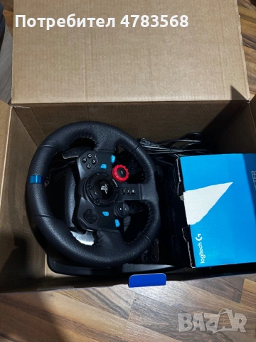 Волан Logitech G29 Driving Force, снимка 2 - Други игри и конзоли - 54112529