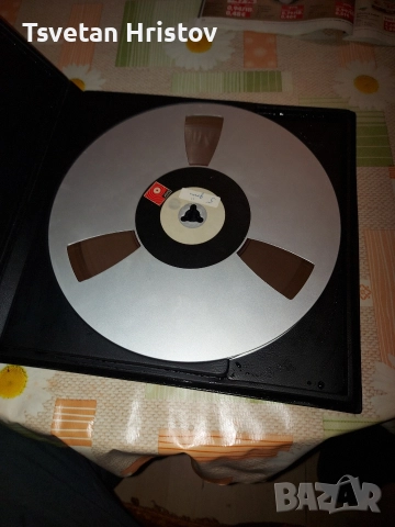 BASF ролка за магнетофон алуминиева 22см., снимка 2 - Декове - 52811275