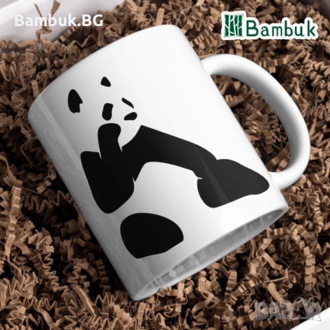 Чаша „Аз обичам панди“, снимка 5 - Чаши - 52576707