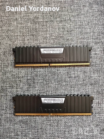 Corsair VENGEANCE® LPX 16GB (2 x 8GB) DDR4 DRAM 3200MHz C16 Memory Kit, снимка 2 - RAM памет - 54180539