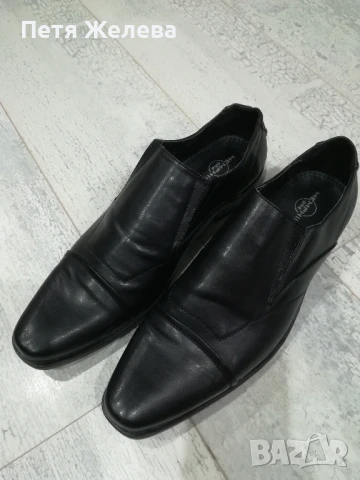 Мъжки официални обувки MEMPHIS/естествена кожа  N45