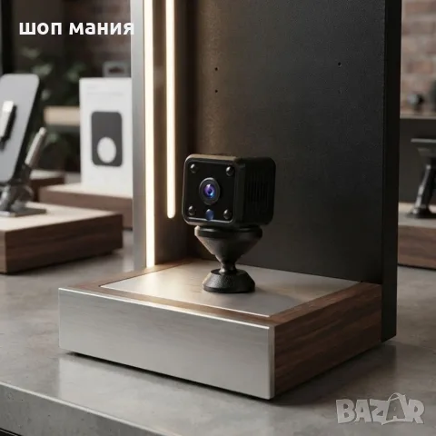 Мини безжична Wi-Fi IP камера X6 Full HD 1080P с нощно виждане и детектор за движение