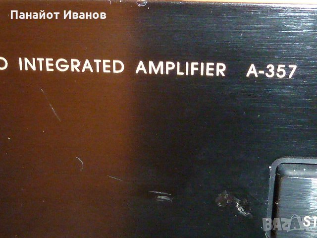 Усилвател LUXMAN A-357, снимка 3 - Ресийвъри, усилватели, смесителни пултове - 29594803
