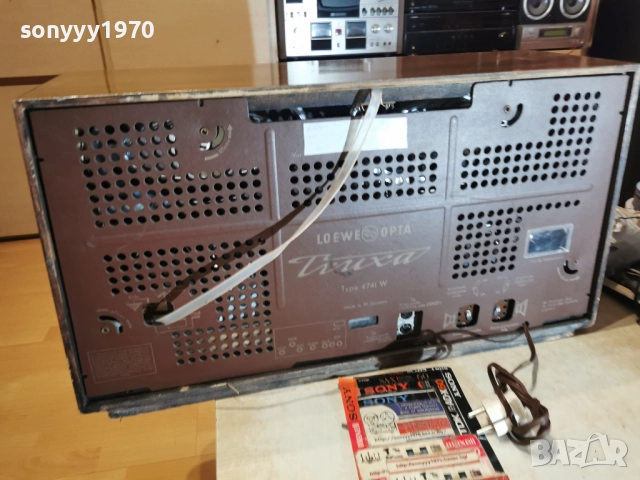 LOEWE OPTA TRUXA type 4741w-STEREO TUBE RECEIVER-ВНОС SWEDEN-КОЛЕДНА ЦЕНА 565ЛВ 2112251726, снимка 10 - Ресийвъри, усилватели, смесителни пултове - 52867485
