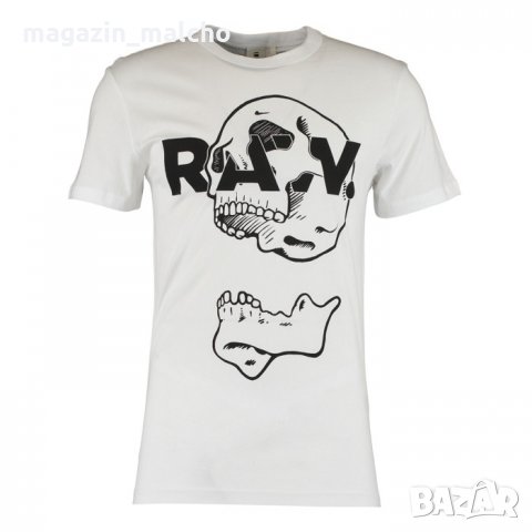 МЪЖКА ТЕНИСКА – G-STAR RAW Graphic 4; размери: XL, снимка 1 - Тениски - 30742280