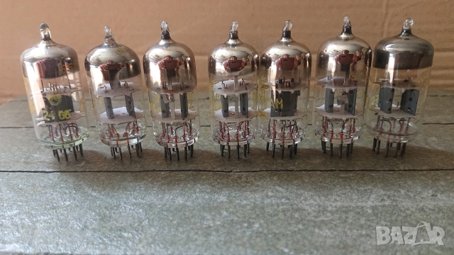 Радиолампи RFT ECC81,TESLA ECC82,TUNGSRAM ECC82, RFT ECC83. , снимка 7 - Ресийвъри, усилватели, смесителни пултове - 51583318