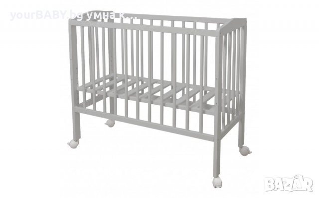 Детско Странично Легло 2в1 тип Next to Me с Матрак и Аксесоари 11 - Цвят Сиво, снимка 10 - Кошарки - 36645636