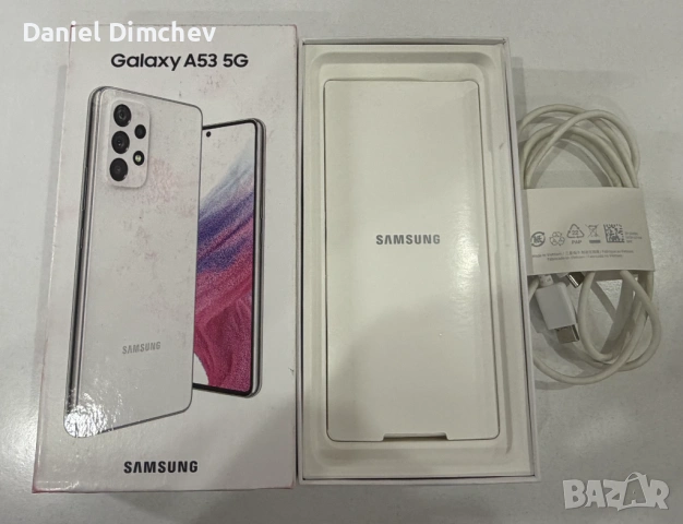 Продавам Смартфон Samsung Galaxy A53 White, снимка 7 - Samsung - 54010275