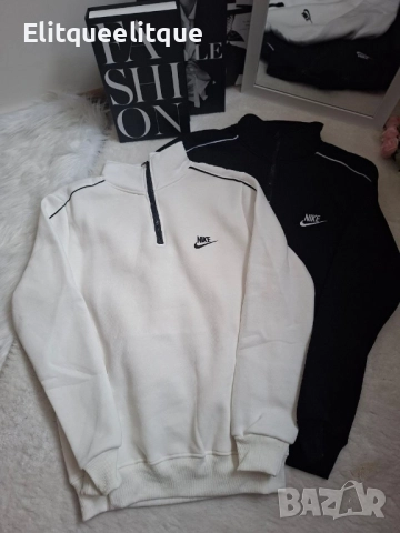 ватирана блуза найк, снимка 5 - Блузи с дълъг ръкав и пуловери - 52324157