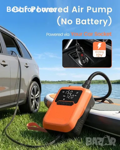 Електрическа SUP помпа Coanto 20PSI, снимка 2 - Друга електроника - 56498476