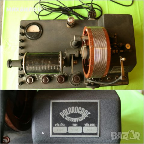 Polarograpaf HEYROVSHY, снимка 2 - Антикварни и старинни предмети - 39381845