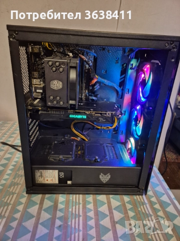 Геймърски компютър гаранция/i5 9400f 16GB,GTX 1070 8GB, 256GB SSD HDD 1TB, снимка 2 - Геймърски - 51627346