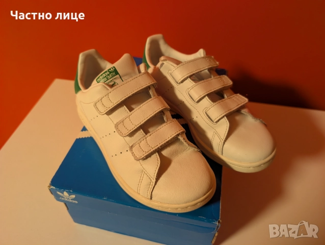 Adidas Stan Smith - EU 34, снимка 2 - Детски маратонки - 52867424