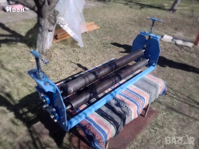 Ръчна рунд машина Машина за огъване на ламарина в дъга Ролкова машина, снимка 6 - Други машини и части - 49402546