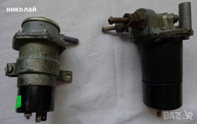 Бензинова електрическа помпа Б200А 12V монтирана в ЗаЗ 968 СССР употребявана но изправна, снимка 1