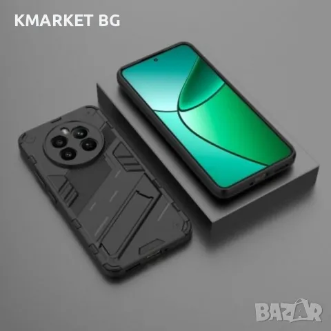 Realme 12 4G / 12+ 5G Punk Armor/ Kickstand PC+TPU Удароустойчив Калъф и Протектор, снимка 1