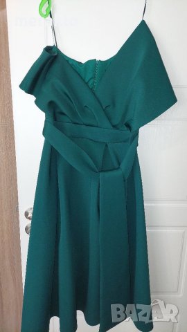 НАМАЛЕНИЕ Зелена, НОВА ОФИЦИАЛНА  рокля, снимка 4 - Рокли - 40079916