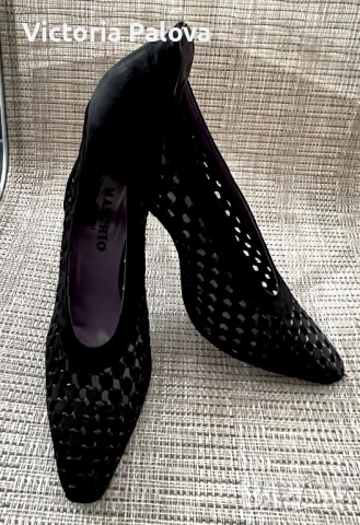 Модерни красиви изящни обувки MASCHIO Италия, снимка 11 - Дамски обувки на ток - 51424177