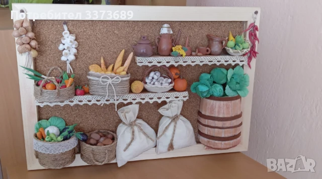 Пано в рамка "От градината ", снимка 12 - Картини - 44193538