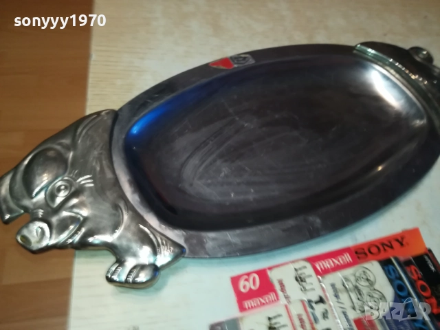 красив поднос с прасе 0810252107, снимка 3 - Колекции - 51990875