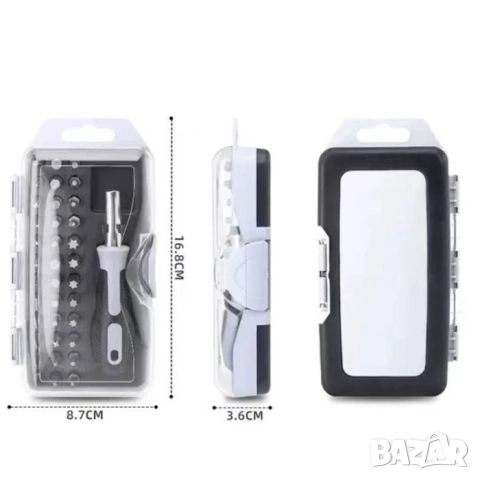 Отвертка с 36 броя накрайници, снимка 2 - Аксесоари и консумативи - 52549083