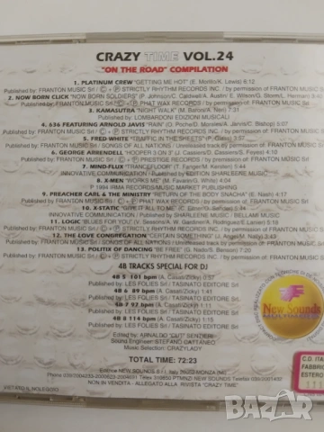 Crazy Time Vol. 24 - "On The Road" Compilation - оригинален диск музика, снимка 2 - CD дискове - 54314585