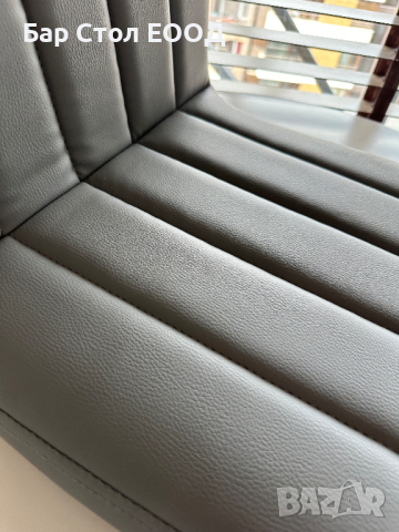 Кожена седалка за бар стол , снимка 3 - Столове - 44575617