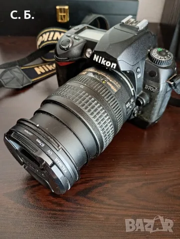 Nikon D70s+Nikor 18-70+Светкавица Nikon+подаръци! 