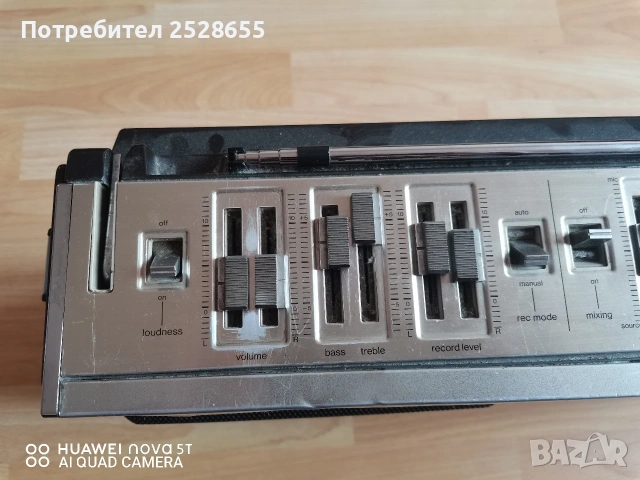 SHARP GF-9595H, снимка 3 - Радиокасетофони, транзистори - 54041389