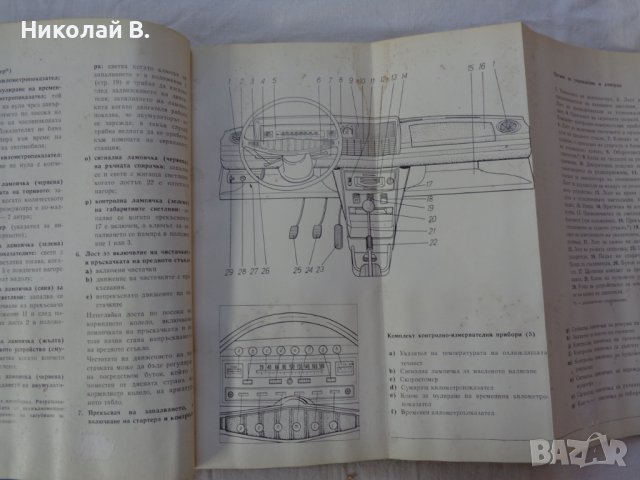 Книга Инструкция за обслужване на Полски Фиат 125p  Варшава Полша 1973 година, снимка 7 - Специализирана литература - 37728429