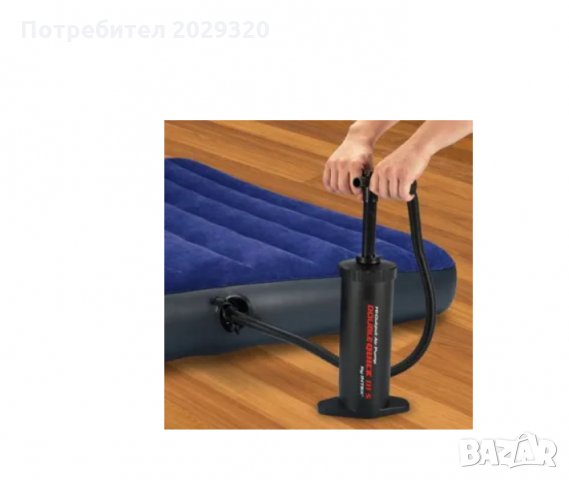 Ръчна помпа с 4 накрайника , снимка 3 - Водни спортове - 29161866