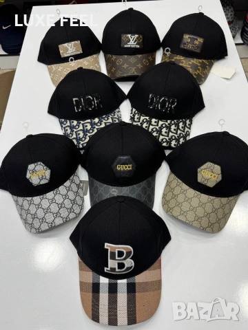 Dior ⚜️ Gucci ⚜️ Louis Vuitton ⚜️Fendi ⚜️, снимка 3 - Шапки - 53251851