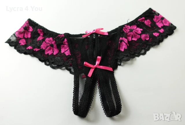 S нови еротично бельо с отворено дъно, снимка 2 - Бельо - 51098313