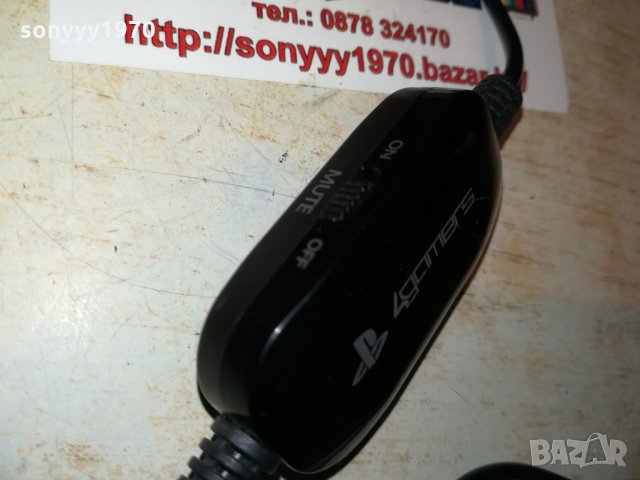 4 GAMERS SONY PLAYSTATION HEADPHONES 0410212058, снимка 8 - Аксесоари - 34350308